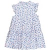 RuffleButts Toddler Mock Neck Sleeveless Flutter Dress - 2 of 4
