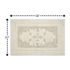 Knightsbridge Cipher 220 GSF Non Skid Back Bath Rug 20 x 30 - 2 of 4