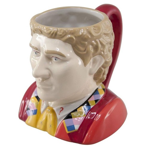 Seven20 Doctor Who 6th Doctor Colin Barker Ceramic 3D Toby Jug Mug - image 1 of 1