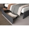 NicBex Full/Queen Upholstered Bed Frame with 4 Drawers,Platform Bed Frame with Storage Headboard,Charging Station,No Box Spring Needed,Noise Free - 4 of 4