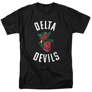 Men's Mississippi Valley State University Official MVSU Devils Logo Adult T-Shirt - 1 of 4