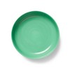 DANMARK LYNGBY Color Serving Bowl, Handmade Porcelain - Dishwasher Safe, Classic Rhombe Pattern, Mix and Match Collection - 2 of 4