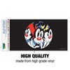 Animaniacs Group Stuck Automotive Bumper Sticker - 3 of 4