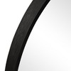 Wooakway Arch Metal Bathroom/Vanity Mirror Decorative Wall Mirror for Living Room Bathroom Bedroom Entryway Black/Gold/Silver - 4 of 4