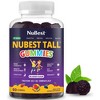 NuBest Tall Gummies with Calcium, Vitamin D3, K2, B Complex, Magnesium, Zinc & more, for Kids Age 2+, No Added Sugar, 60 Berries Gummies (Pack of 2) - 2 of 4
