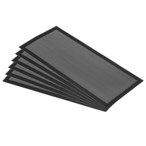 Unique Bargains Mesh Debris Blocking Hair Dust Debris Floor Wall Magnetic Vent Covers 6 Pcs - 1 of 4