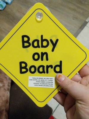Sign Baby on Board Lion – bébé.mu