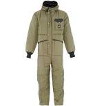 RefrigiWear Men's Iron-Tuff Insulated Coveralls with Hood -50F Cold Protection