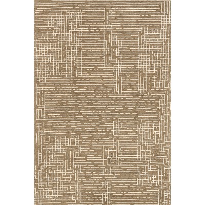 Nuloom Nakia Transitional Indoor/outdoor Area Rug 8x10 In Natural : Target