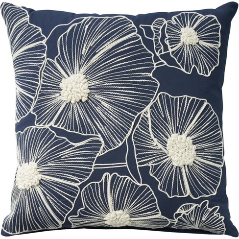 Target navy hot sale pillows