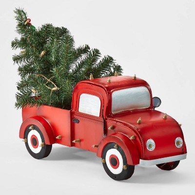 26in Truck with Christmas Tree Christmas UL LED Novelty Sculpture - Wondershop™