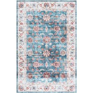 Martha Stewart Traditional MSRW112 Machine Washable Skid Resistant Power Loomed Indoor Rugs - 1 of 4