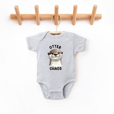 The Juniper Shop Otter Chaos Baby Bodysuit