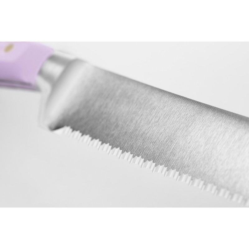 Wusthof Classic 9-Inch Double Serrated Bread Knife, Purple Yam, 2 of 5