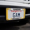 Cameron University Logo License Plate Tag Frame - 2 of 4