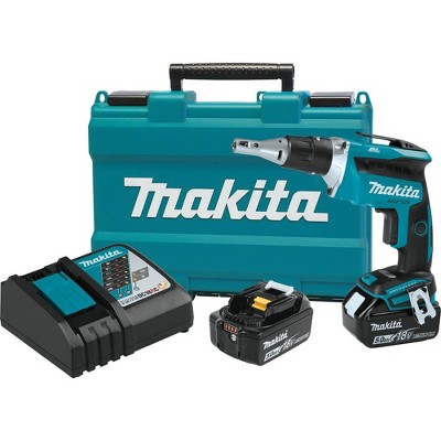 Makita XSF03T 18V LXT 5.0 Ah Lithium-Ion Brushless Cordless Drywall Screwdriver Kit