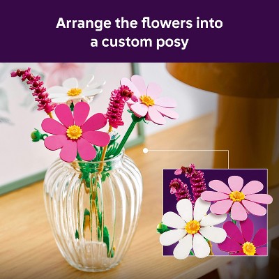 Детские конструкторы LEGO Botanicals Cosmos Flowers Building Set 11514 — фото 4