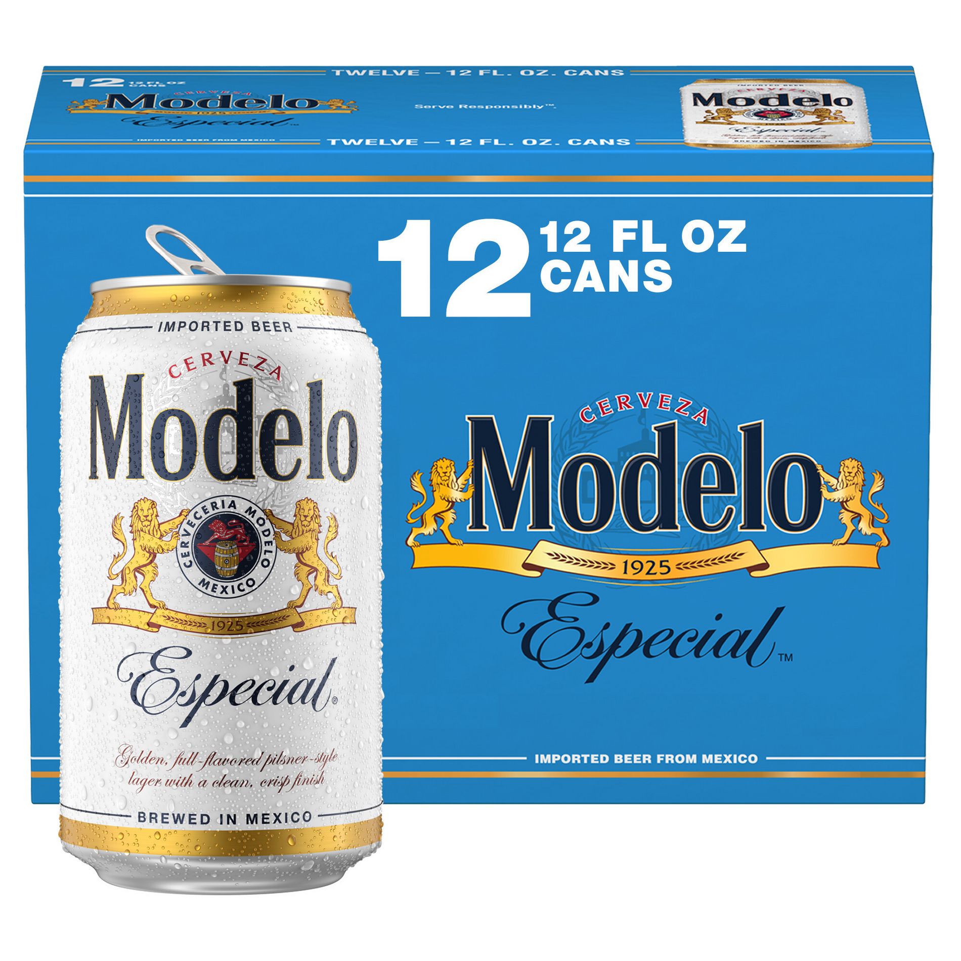 Modelo Especial Lager Beer - 12pk/12 fl oz Cans