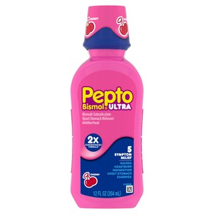 Pepto-Bismol Ultra Multi-Symptom Relief Liquid - 12 fl oz - 1 of 4