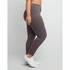 Hanes Just My Size Women's Stretch Jersey Leggings, 25.5" (Plus Size) - 3 of 4