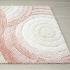 Luxe Weavers Shag Geometric Area Rug, Modern, Stain Resistant, Easy Indoor Rugs for Bedroom, Living Room - 3 of 4