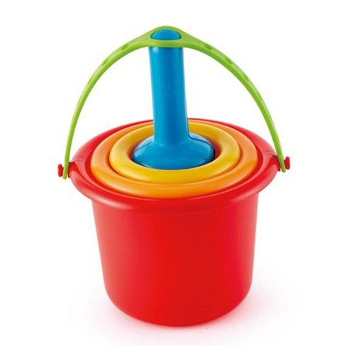 Hape 5 in 1 Beach Sand Set With Buckets Shovels Target