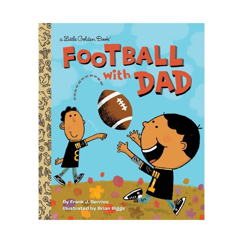 Football with Dad - (Little Golden Book) by  Frank Berrios (Hardcover), 1 of 2