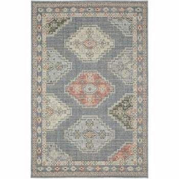 Oriental Weavers Cyprus Traditional Rug 020B4 in Blue Rectangle 7' 10" X 10'