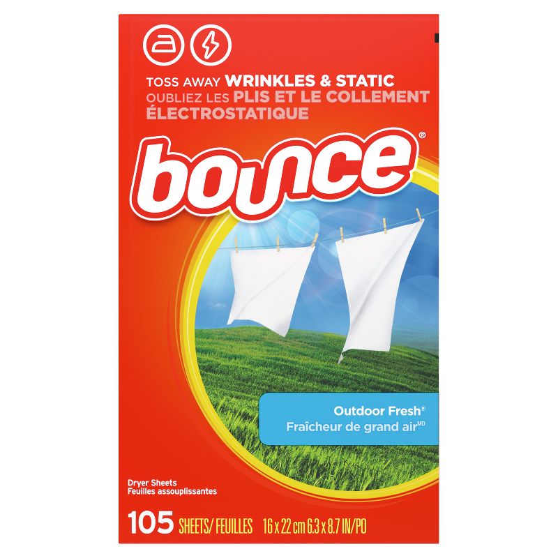 Bounce Outdoor Fresh Fabric Softener Dryer Sheets, 5 of 19