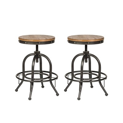 2pc Vintage Series Counter Height Barstool Metal - Liberty Furniture