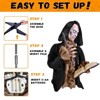 Halloween Zombie Halloween Yard Scary Groundbreaker Decorations Outdoor 2.5FT with Creepy Sounds and Light Up Eyes,Touch Sound Activation Outside - 3 of 4