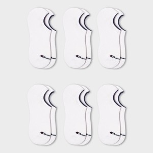 Champion Iconic Essentials Men's 6pk Sneaker Liner Socks - 6-12 - 1 of 3