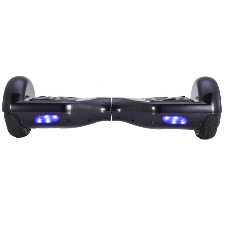 GlareWheel M2 Hoverboard Light Up Wheels Bluetooth Black, 3 of 7