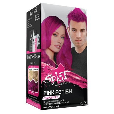 Splat Permanent Hair Color Complete Kit - Pink - 7.15oz