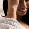Pure Collection by Ross-Simons 0.80 ct. t.w. Bezel-Set Lab-Grown Ruby Station Bracelet in 18kt Gold Vermeil Size 7.5 - 2 of 4