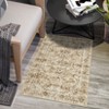 2x3ft Washed Back Low Pile Area Rug for Living Room, Washable Rugs for Bedroom, Hallway Runner, Large Non-Slip Carpet for Kitchen Dining Room (Beige) - 3 of 4