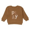 Gender Neutral Graphic Sweatshirt - Makemake Organics - 2 of 4