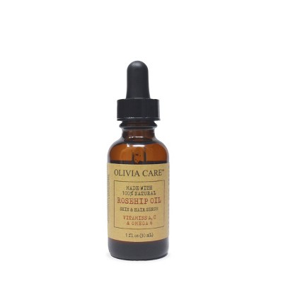 Olivia Care Natural Rose Hip Oil Serum - 1 fl oz