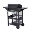 ORRD 3-Burner Propane Gas Grill | 25,650BTU Stainless Steel BBQ w/ Foldable Side Table & Thermometer | Outdoor Cooking - 4 of 4