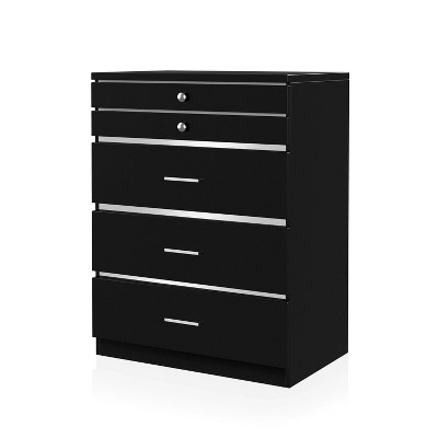 Garneta 5 Drawer Chest with Jewelry Drawers - HOMES: Inside + Out