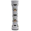 Memoi Women's Witchy Owl Festive Crew Socks Imperial - 2 of 4