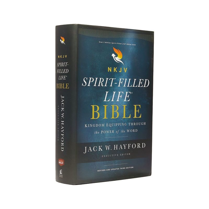 NKJV, Spirit-Filled Life Bible, Third Edition, Hardcover, Red Letter Edition, Comfort Print - 3rd Edition by  Thomas Nelson, 1 of 2