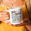Salty Moms Beach Club Mug, Retro Summer Gift| OrnamentallyYou - 3 of 4