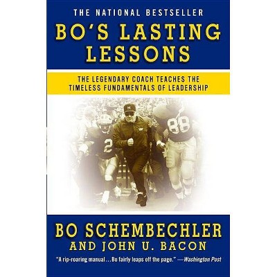 Bo's Lasting Lessons - by  Bo Schembechler & John U Bacon (Paperback)