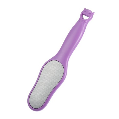 Unique Bargains Foot File Pedicure Callus Remover Stainless Steel Foot  Scrubber Remover 1pc Purple : Target