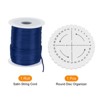 Unique Bargains Polyester Satin String Cord with Disc Organizer for DIY Bracelet - 3 of 4