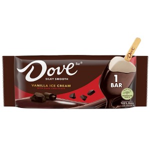 Dove Chocolate Vanilla Dark Chocolate Frozen Dessert Bar - 2.89oz - 1 of 4