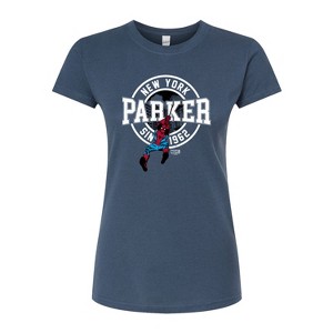 Women's - Marvel - Spider-man Peter Parker Fitted Graphic T-Shirt - 1 of 3