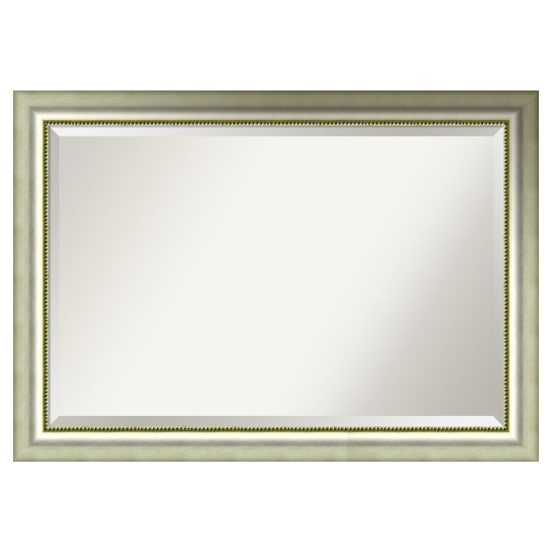 41&#34; x 29&#34; Vegas Silver Framed Wall Mirror - Amanti Art, 1 of 10
