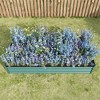 DOMETOUR Raised Garden Bed Kit - Metal Raised Bed Garden 7.6x3.7x0.98ft for Flower Planters, Vegetables Herb - 4 of 4